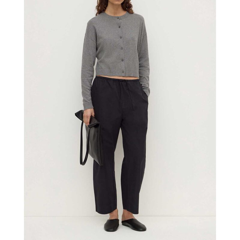 Assembly Label Orina Cotton Cashmere Cardigan New Blue image number 3